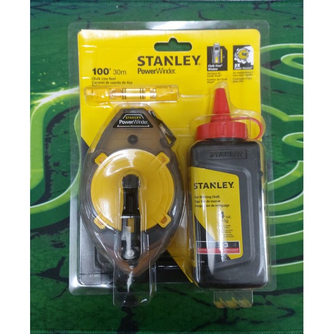 Stanley Chalk Line Set, Chalk Reel, Chalk Powder Shopee Philippines