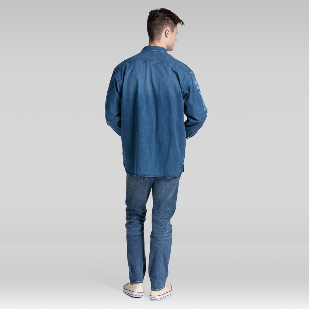 levis oversized worker shirt