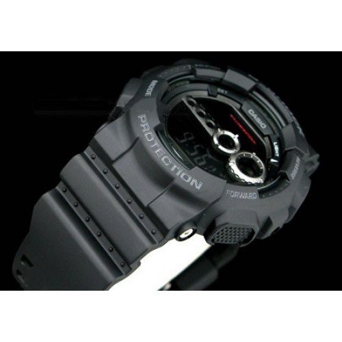 (OFFICIAL MALAYSIA WARRANTY) Casio G-SHOCK GD-100-1B Standard Digital Watch (ONE YEAR WARRANTY) GPEF