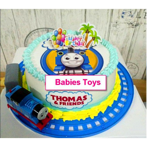 Thomas Train Cake Railway Track Decoration Figurine Set Shopee