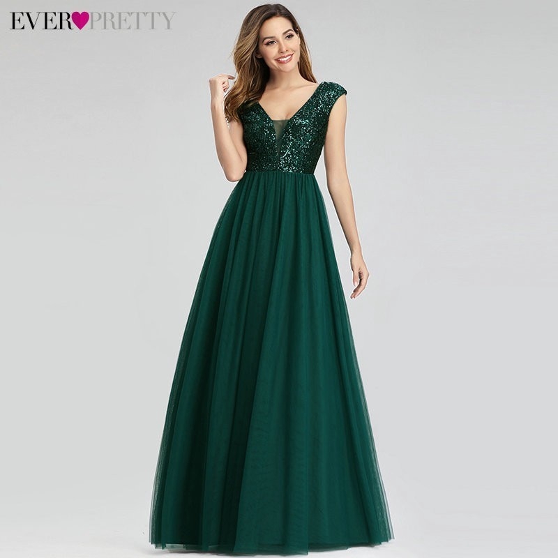 green party dress