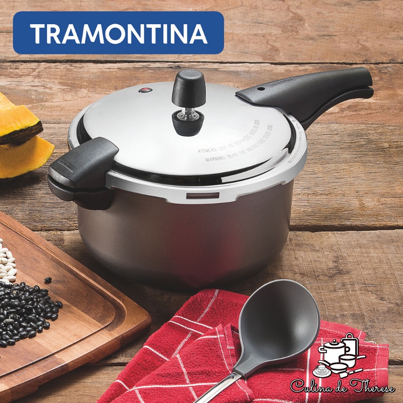 Tramontina 6L Vancouver Pressure Cooker (Made in BRAZIL) Shopee