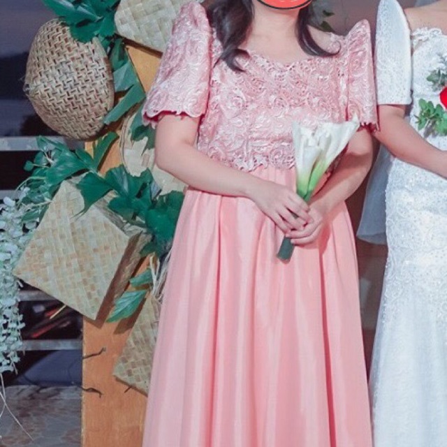 filipiniana maternity dress