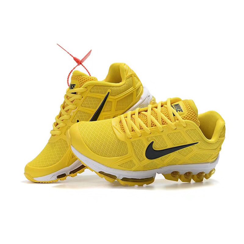 Nike MAX 2019 KPU drip molding jogging shoes Yellow black