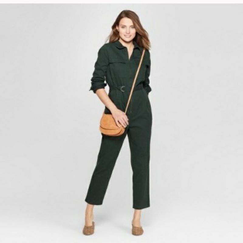 universal thread gauze jumpsuit