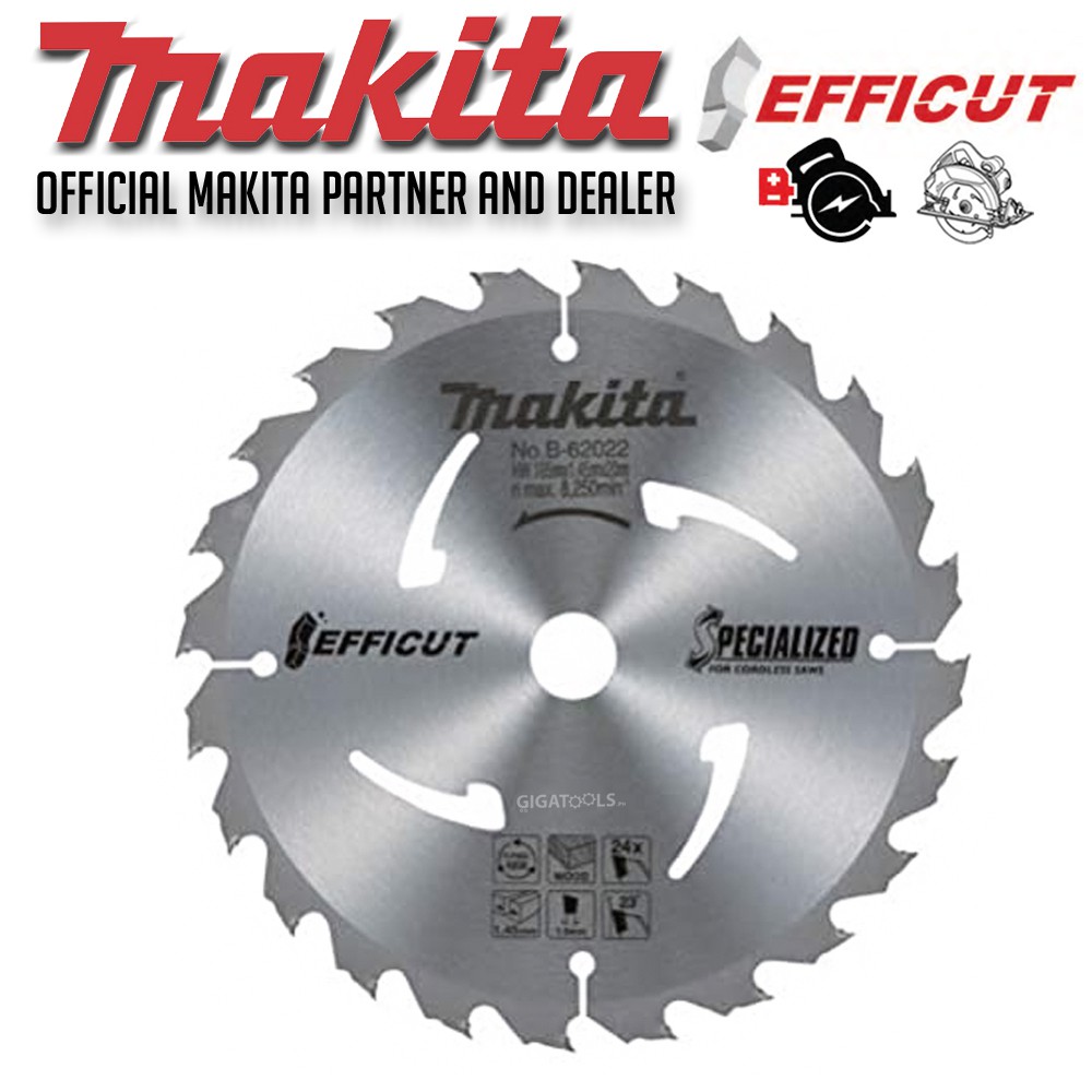 Makita 71/4" ( 185mm ) x 24T Efficut Specialized Circular Saw Blade