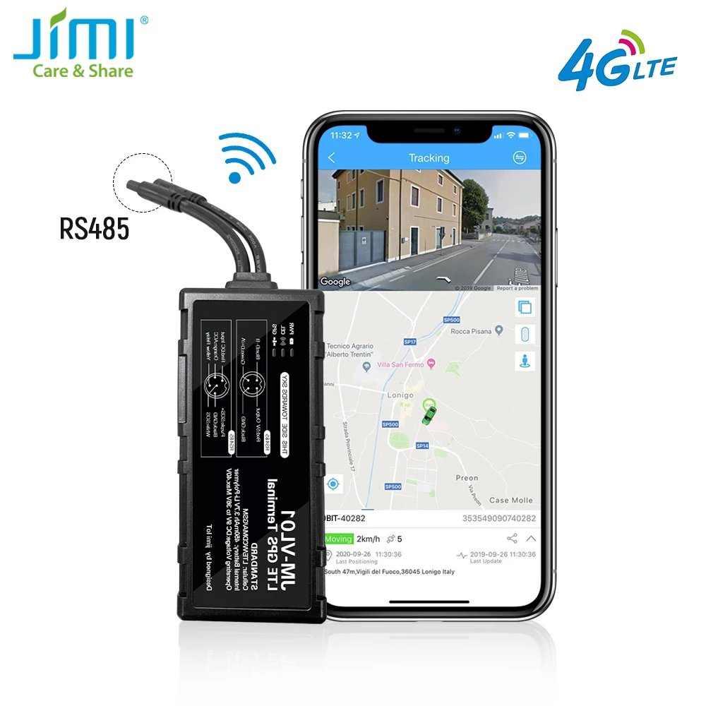 jdsJIMI 4G GPS Tracker GV40 WIFI Hotspot Driving Behavior Waterproof JM