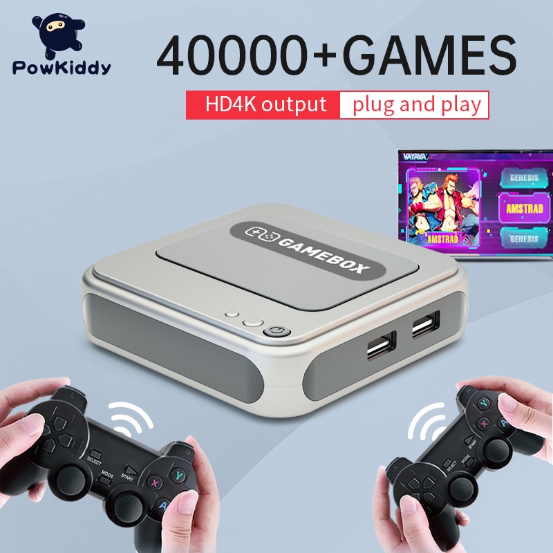 POWKIDDY Super Console B02 TV Game Box 4K HD Video Game Memory Stick ...