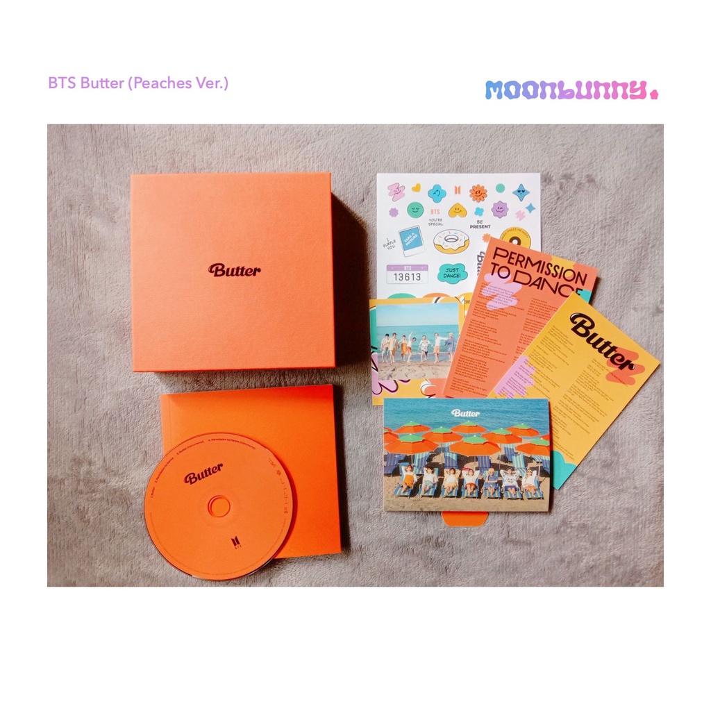 BTS Butter Album (Peaches & Cream Vers.) Shopee Philippines