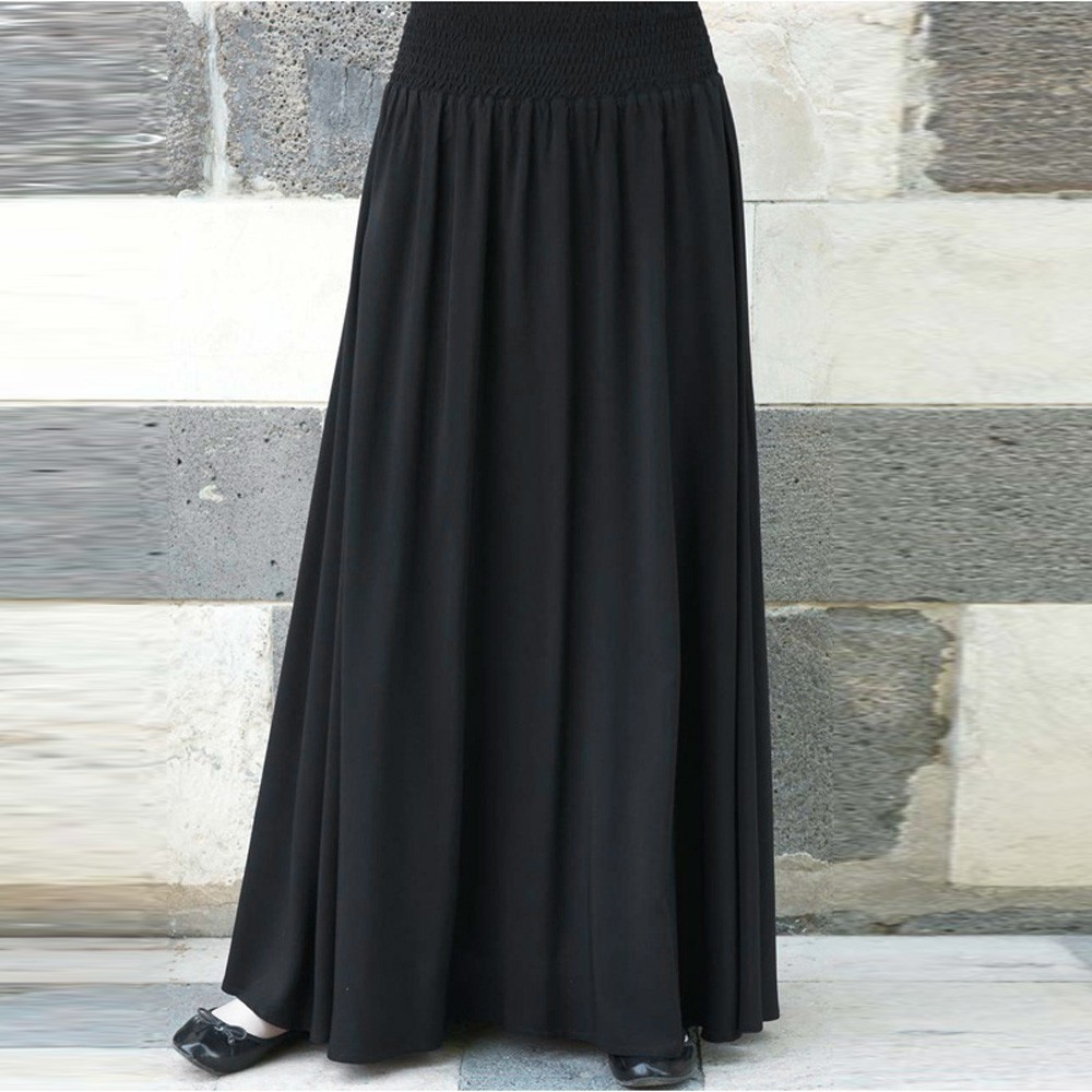 maxi pleated skirt plus size
