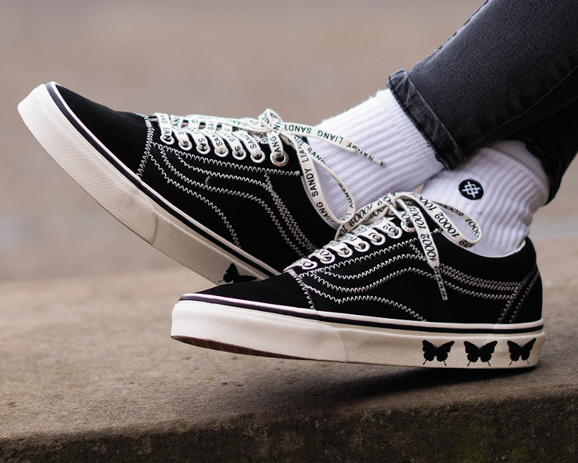 vans sandy liang butterfly
