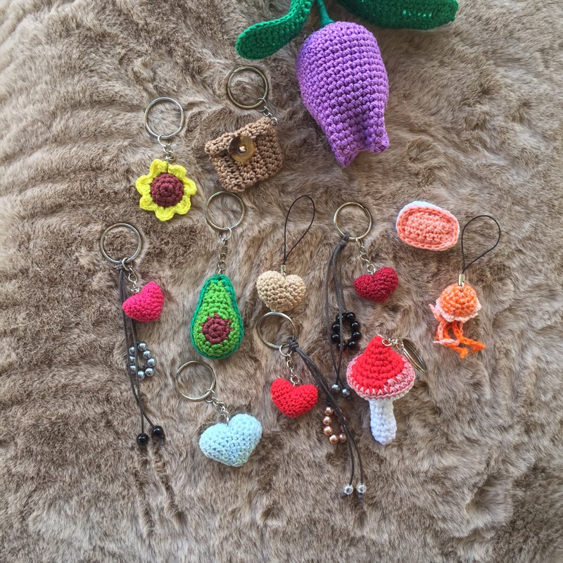 High Quality Crochet Keychains Shopee Philippines