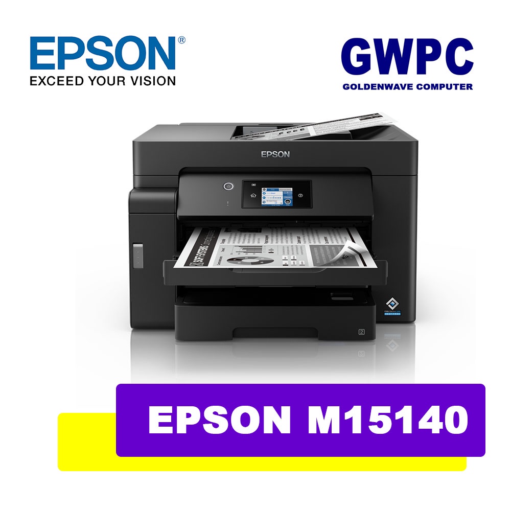 Epson EcoTank Monochrome M15140 A3 WiFi Duplex AllinOne Ink Tank