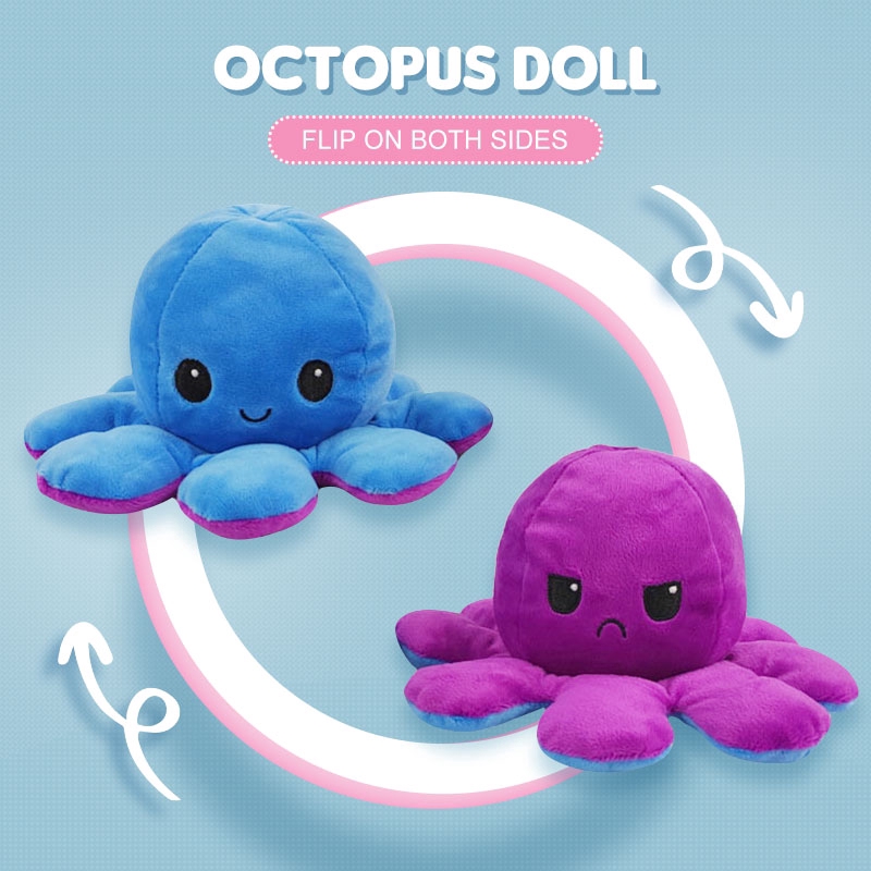 Super Cute TeeTurtle Reversible Octopus 