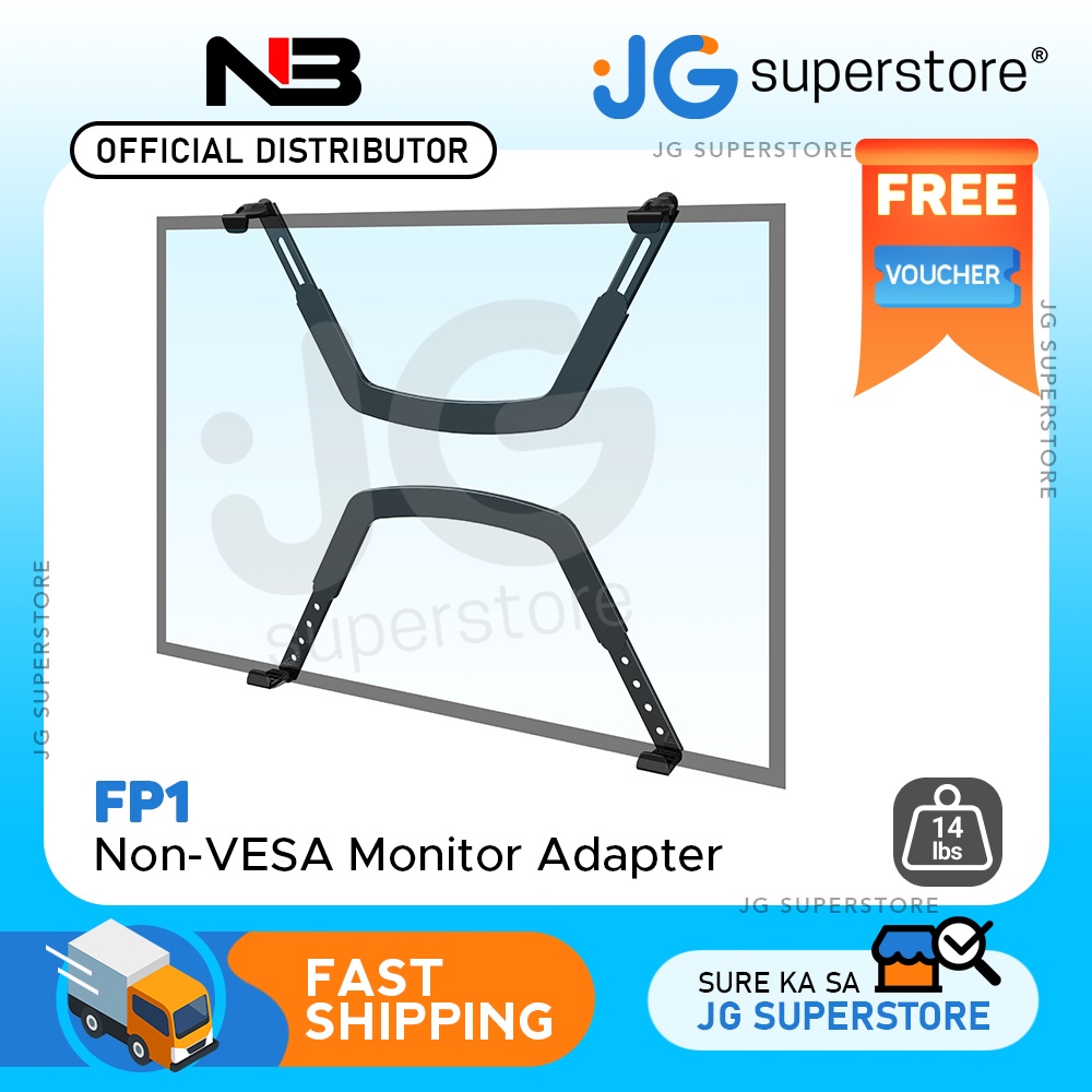 North Bayou NB FP1 Monitor Mount Adapter Kit for NONVESA 17"27" LED