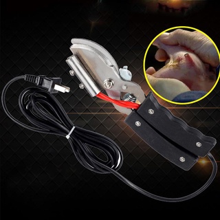 Livestock Piglets Puppy Sheep Pig Tail Cutter Electric Plier 220V 150W Whit Swich #8