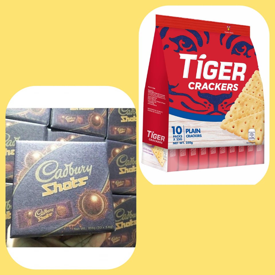 Tiger Cracker with FREE Cadbury Shots Shopee Philippines
