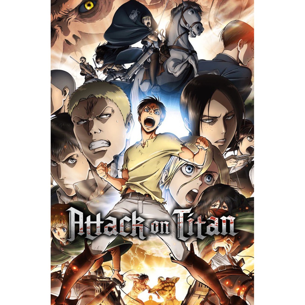 Attack On Titan Anime Poster AOT POSTER Shopee Philippines