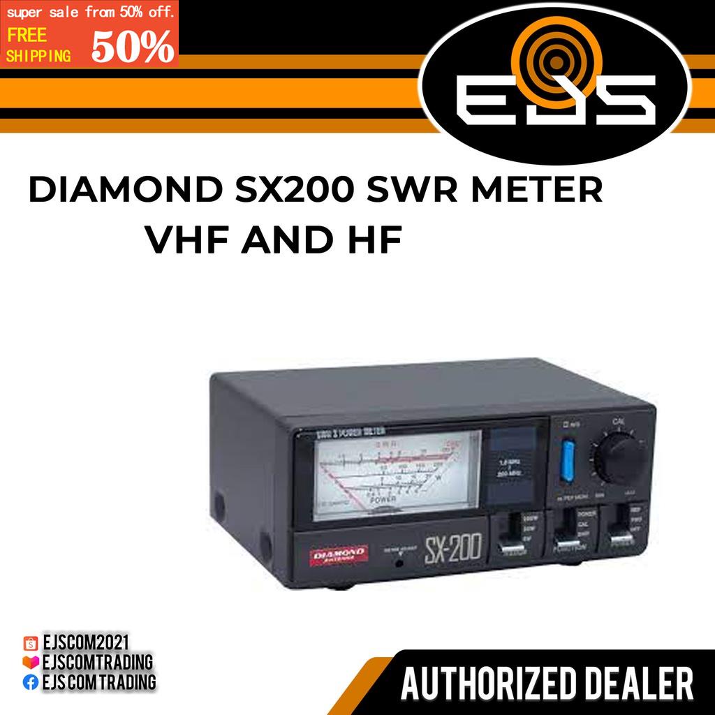 DIAMOND Antenna SX200 SWR POWER METER VHF/HF Shopee Philippines