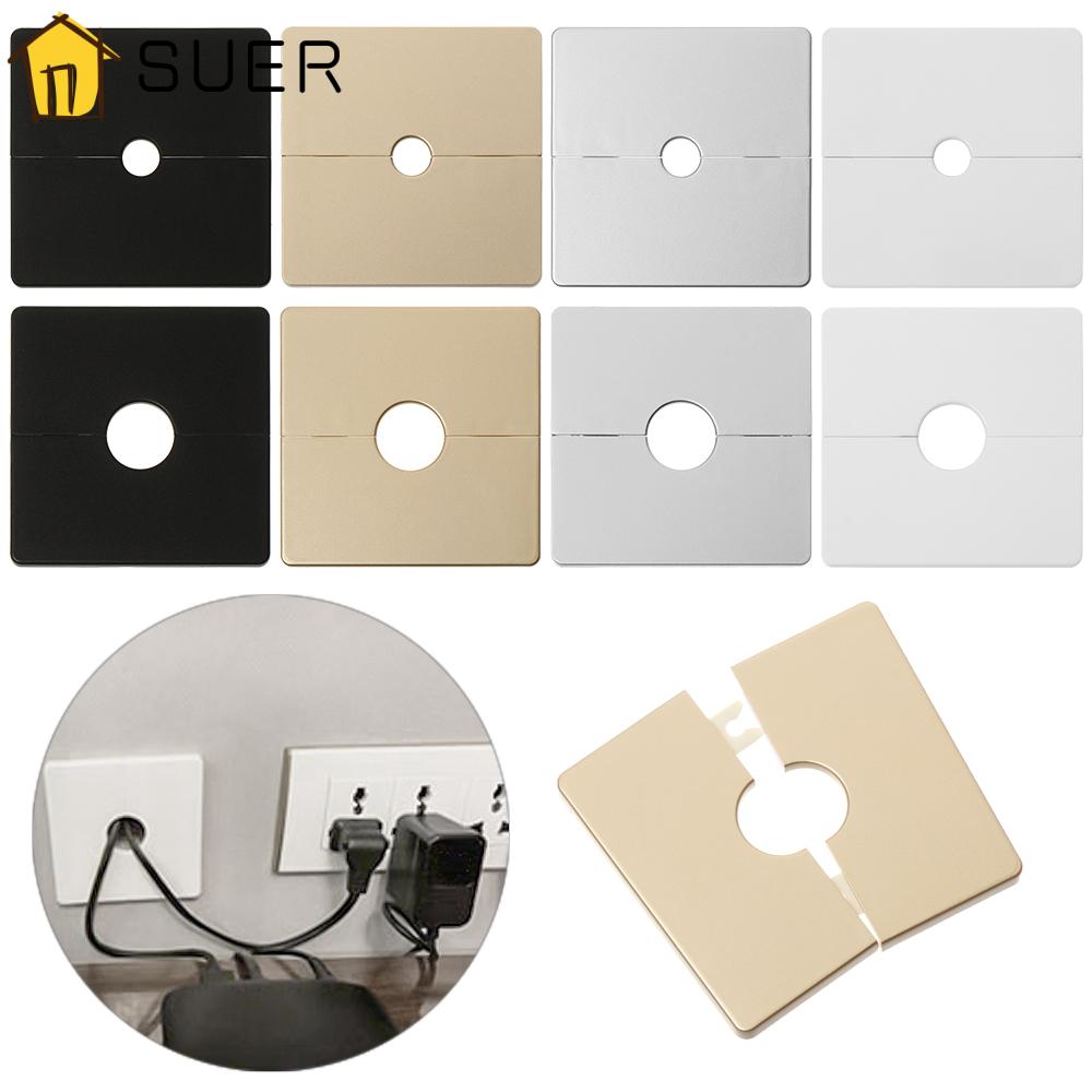 SUER Useful Reserved Hole Cover Hole Ornament Wall Wire Hole Covers