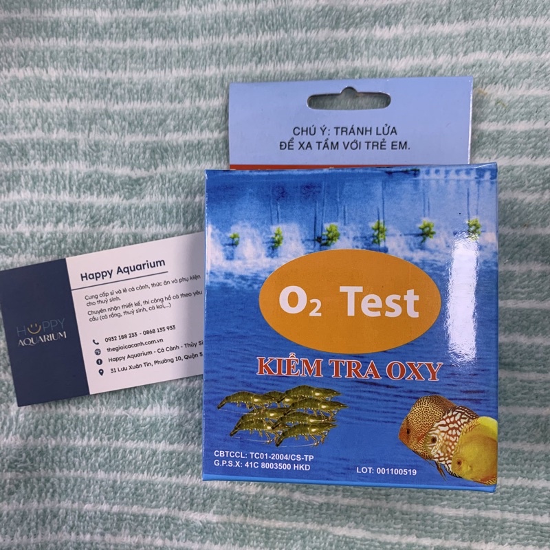 OXY O2 Test Kit Check The Oxygen Content In Aquarium Aquariums Shopee Philippines