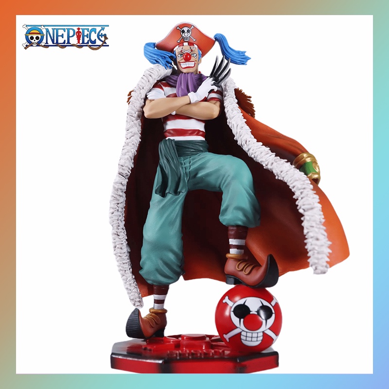 26cm One Piece Buggy Anime Figure Yonko 4 Emperor Gk Action Figure Pvc Figurine Statue Model Collection Decor Toy Christmas Gift #3