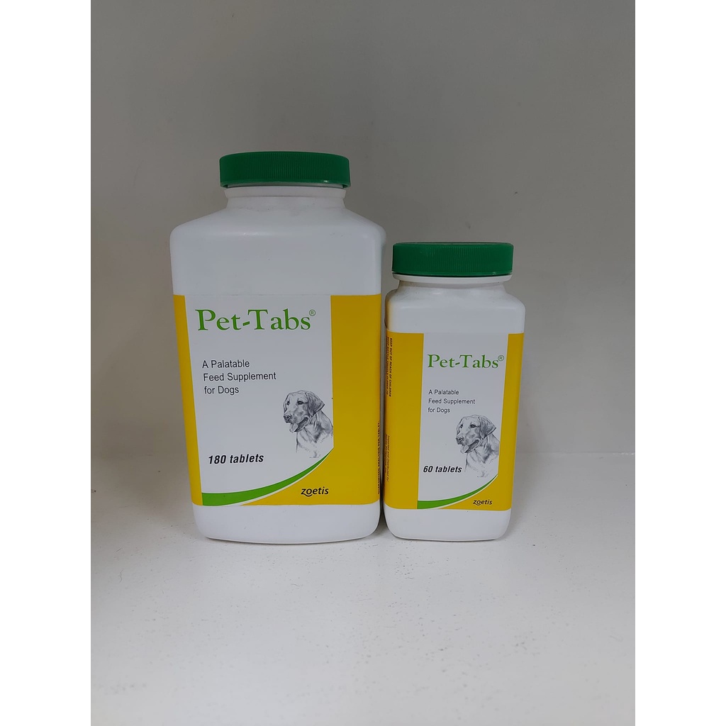 Zoetis Pet Tabs 60Tablets / 180Tablets (palatable feed supplement for