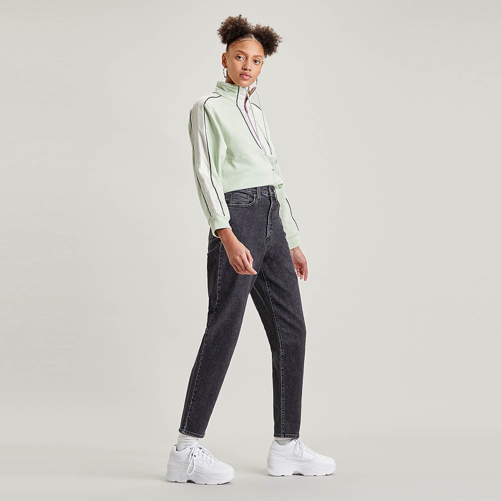 levis high waisted taper