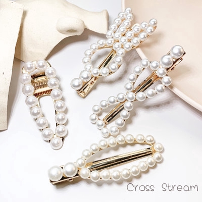 Stylish New Arrival Women Men Elegant Gold Metal Hair Barrette