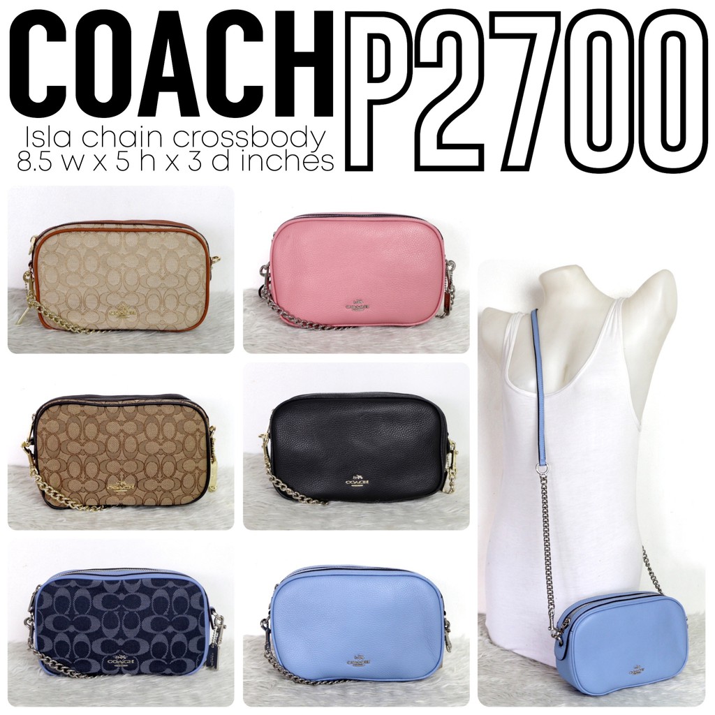 coach isla crossbody bag