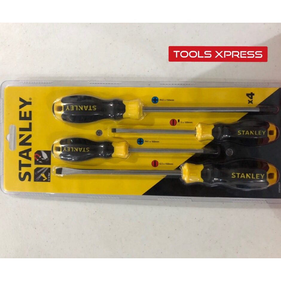 Stanley Screwdriver Set 4 Pcs Shopee Philippines 1848