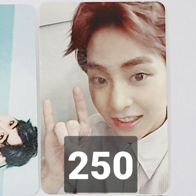 exo xiumin smile box post card シウミン-