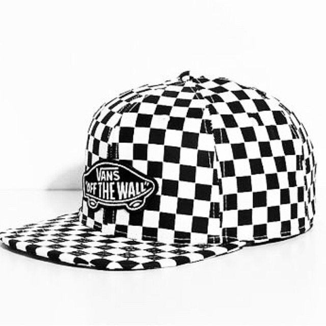 vans checkerboard hat