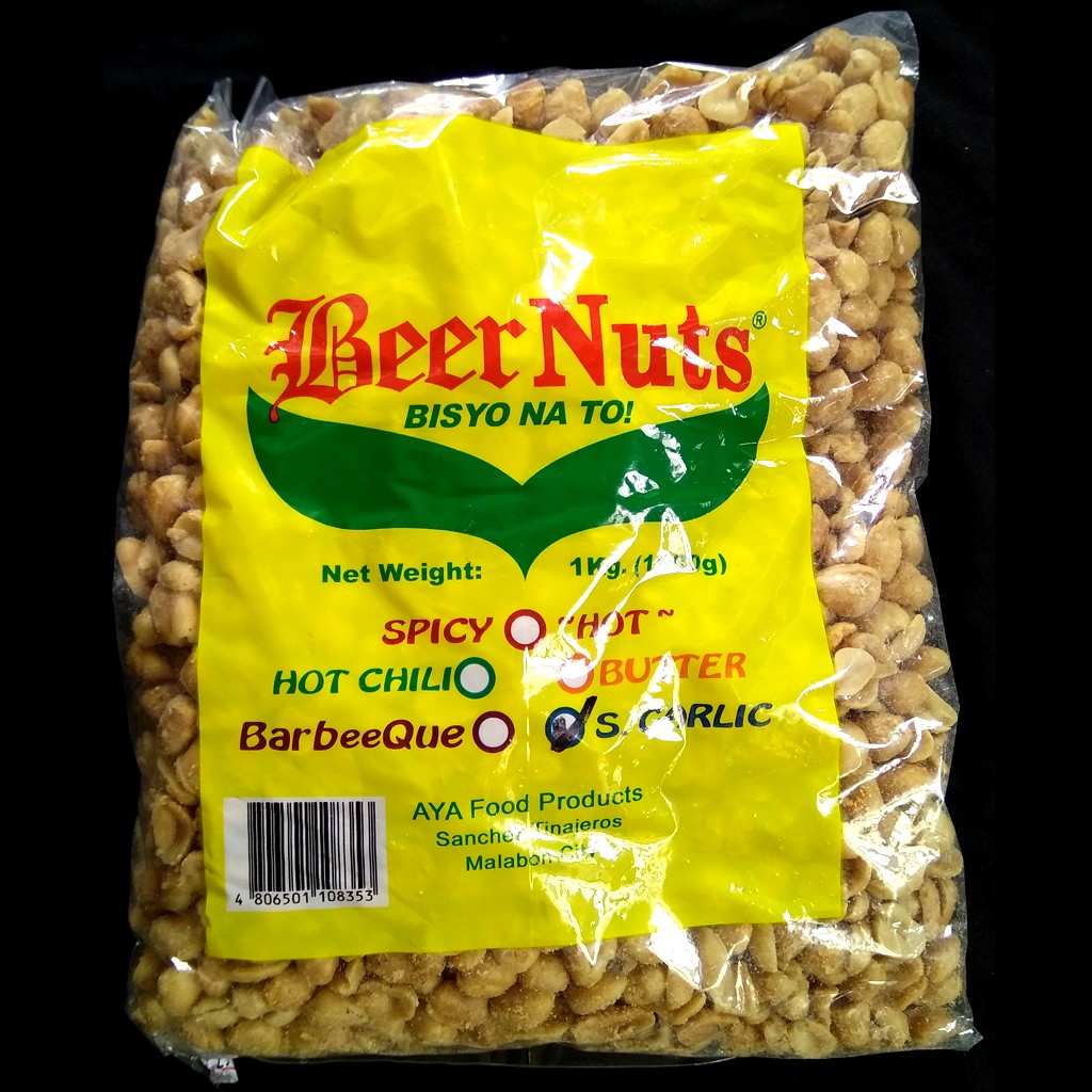 YFG GN008 Beer Nuts Peanuts Garlic Flavor 1 Kilo Shopee Philippines