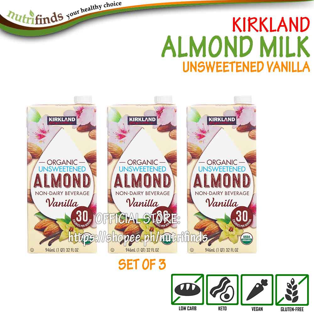 Kirkland Signature™ Organic Almond Milk SET of 3 Shopee Philippines