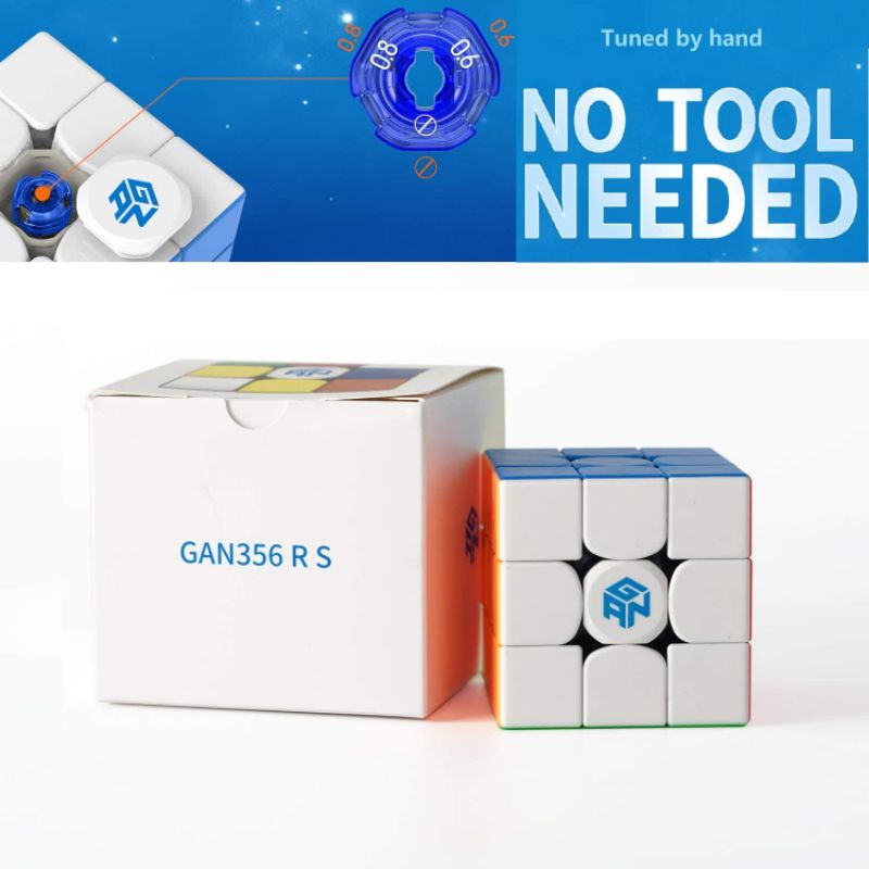 Rubik's Cube GAN 356RS Speed Cube Gans 356R 3x3 Stickerless Gan356 RS