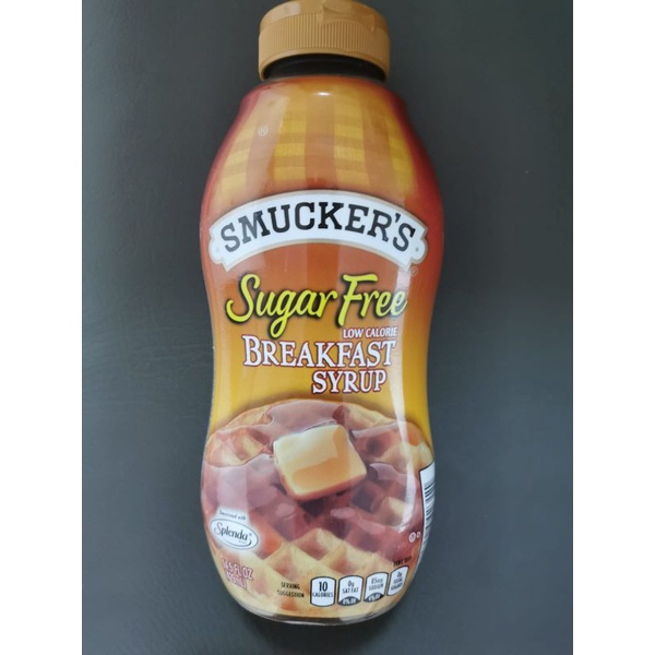 Smuckers Sugar Free Breakfast Syrup Low Calorie 14.5Fl Oz (429mL