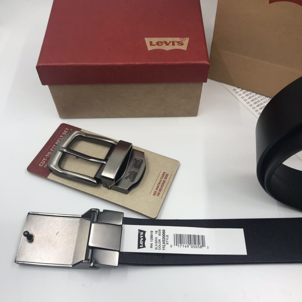 levis cut to fit leather belt
