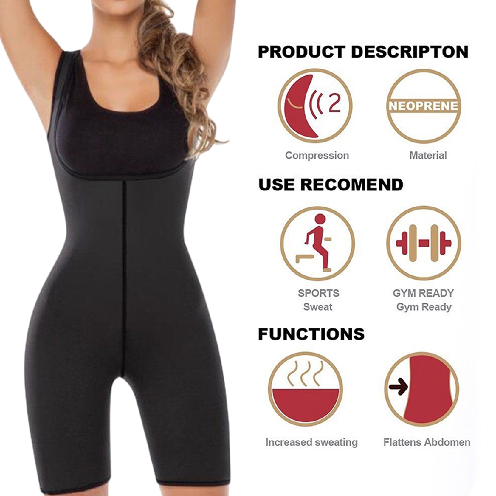 slimming sweat bodysuit