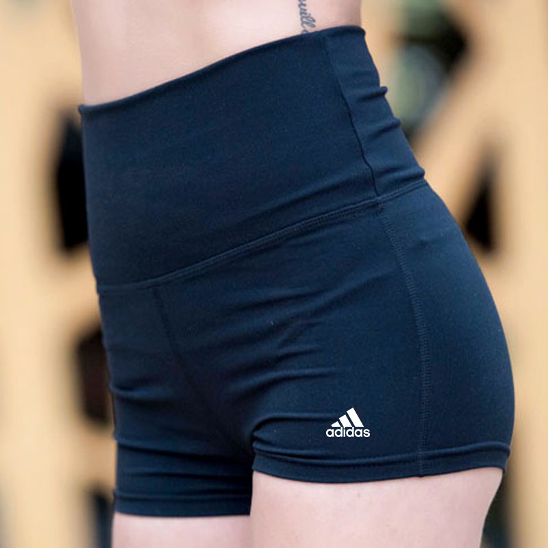 adidas shorts high waisted