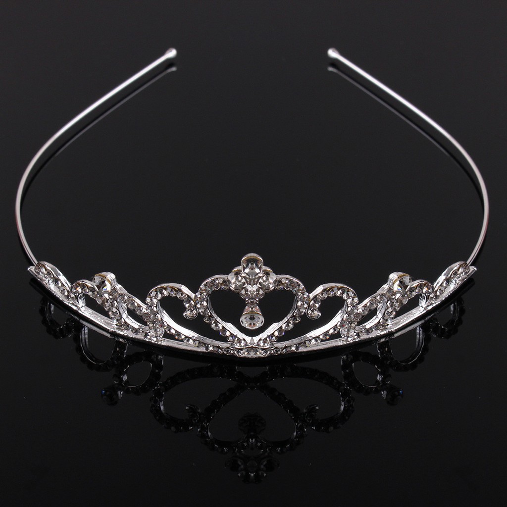 Bridal Wedding Crystal Rhinestone Hair Headband Crown Comb Tiara Prom Pageant