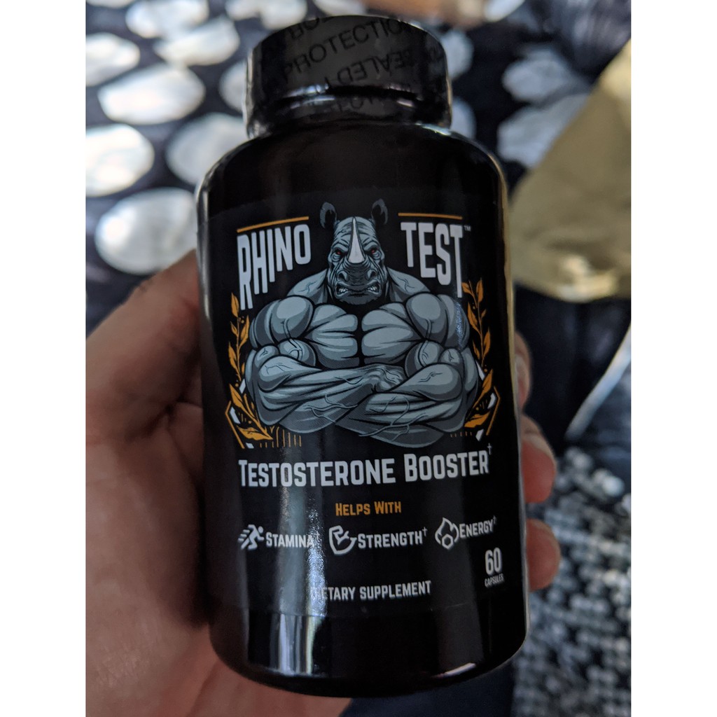 Rhino Test Testosterone Booster 60 caps Shopee Philippines