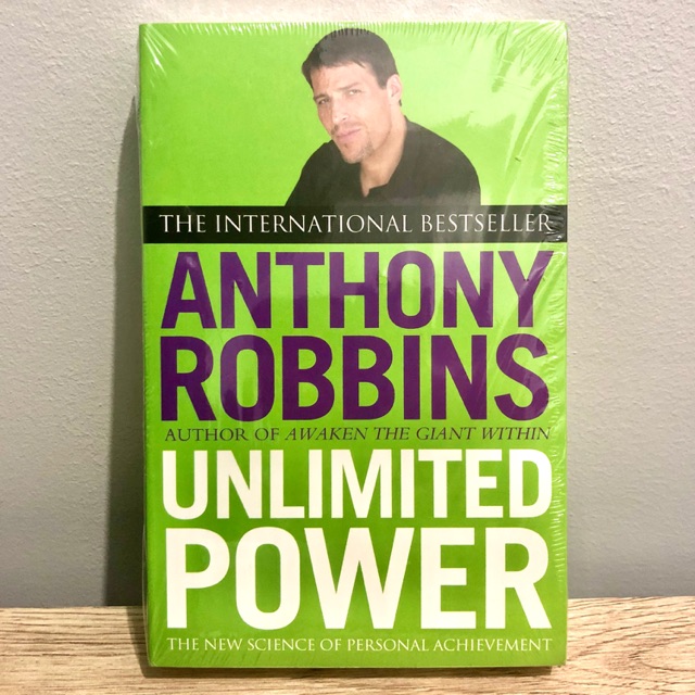 Unlimited Power Tony Robbins Shopee Philippines