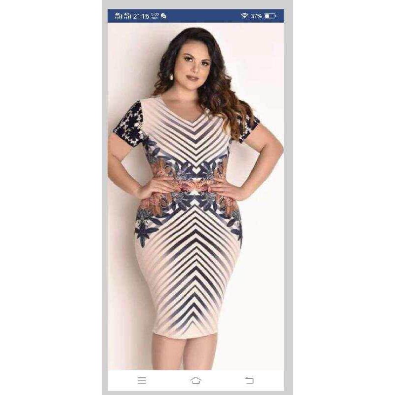 women plus size print dress Shopee Philippines