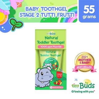 Tiny Buds Toddler Toothgel Stage 2 - Tutti Frutti