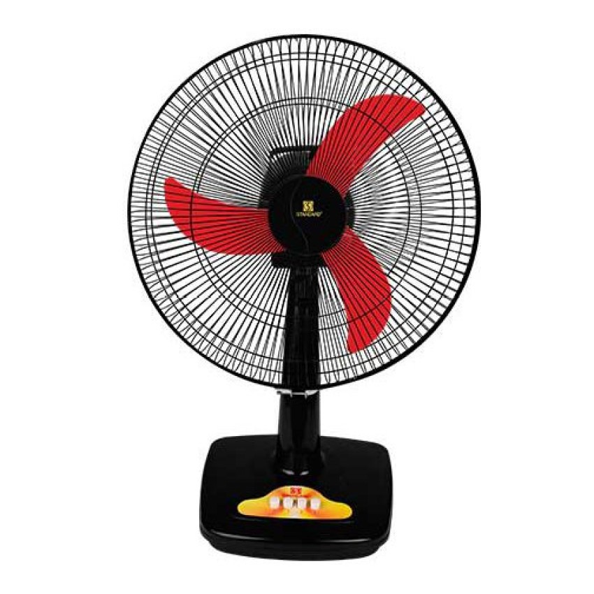 Standard Sds16b 16 Desk Fan Red Shopee Philippines