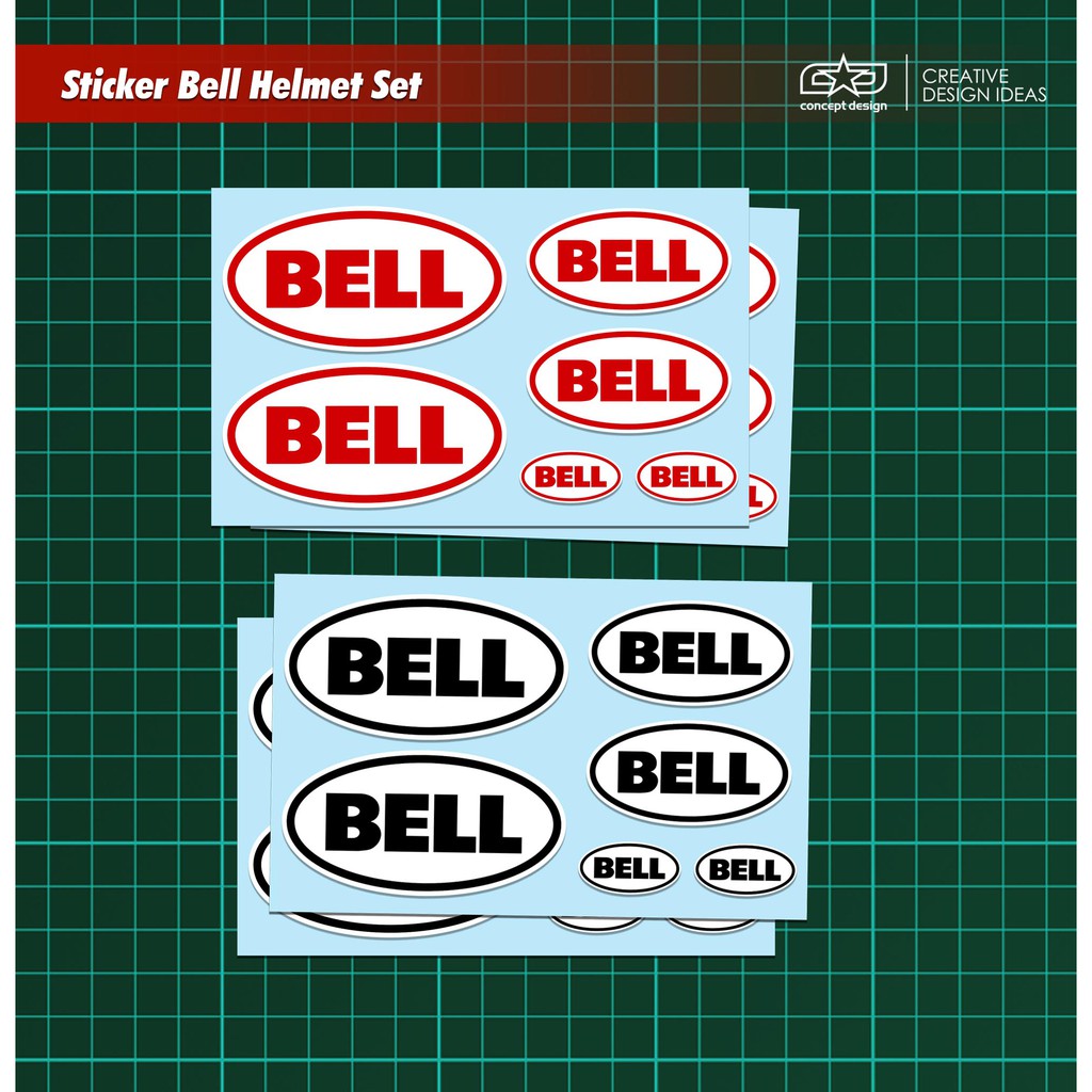 Bell Helmet Sticker/Sticker Set Shopee Philippines