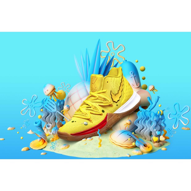 Nike Kyrie 5 x SpongeBob 'Pineapple Foot Locker Canada