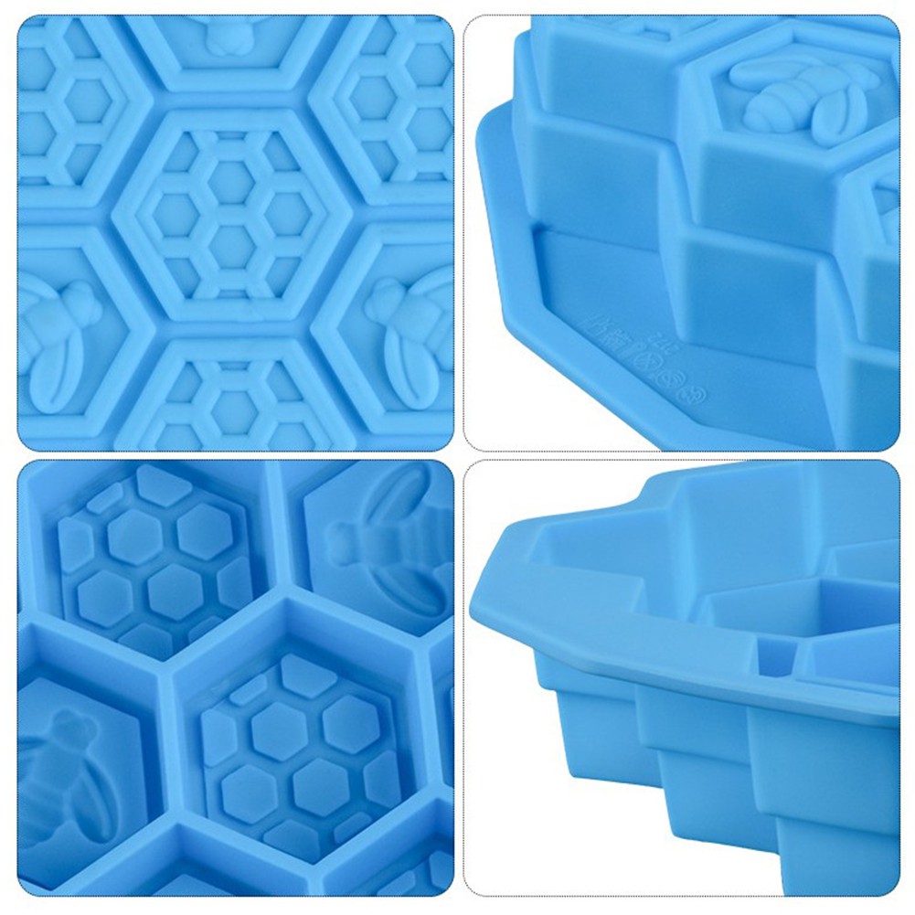 Ready Stock Diy Honey Mold Silicone Cake Bees Soap Mould 19 Cake