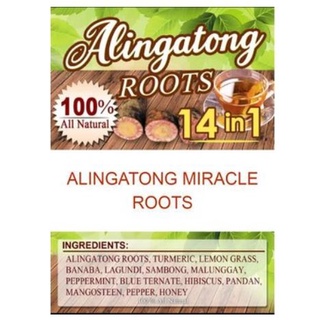 Alingatong 14 In 1 Roots Tea 15 Sachets Per Pack | Shopee Philippines